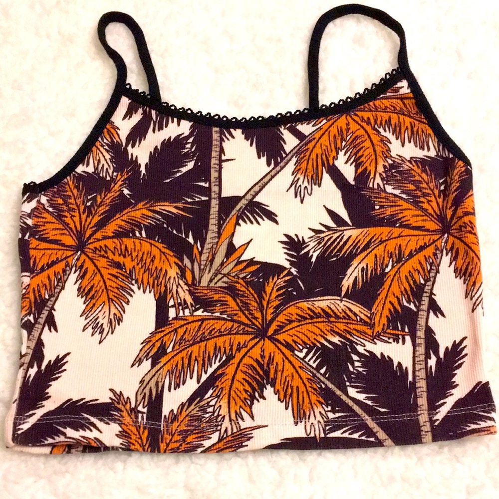 Topshop crop tank, size 6